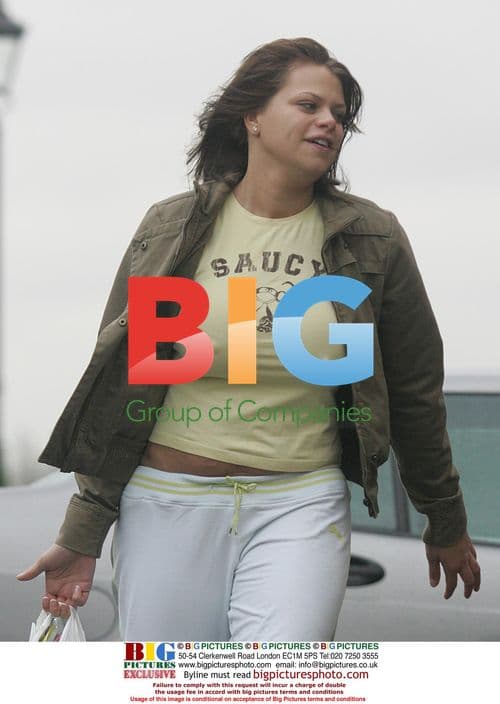 Jade Goody and son Bobby out shopping