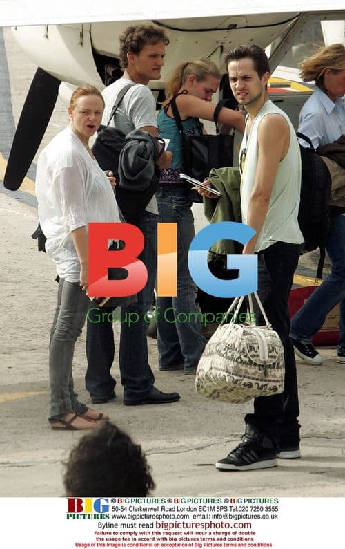 Kate Moss & Stella McCartney Depart St Barts