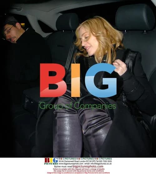 Madonna Leaving Nobu Restaurant