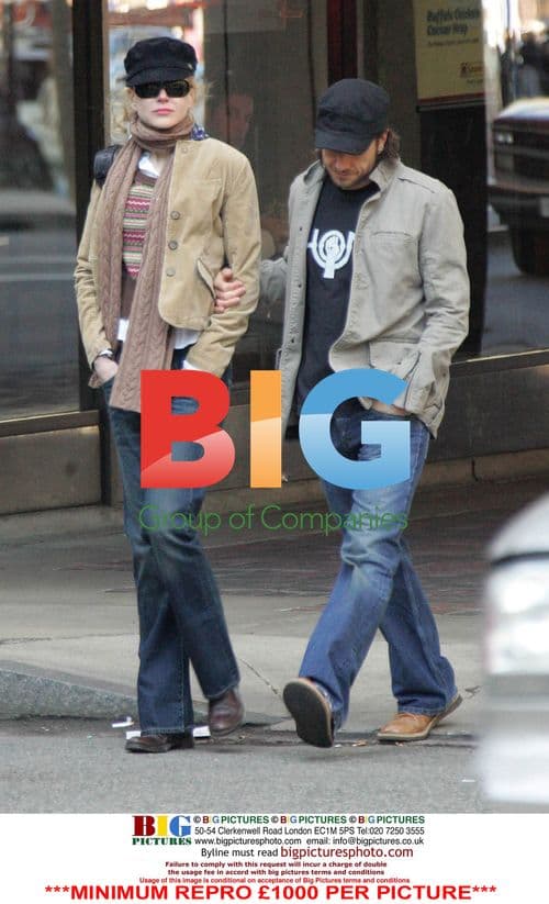 Nicole Kidman and Keith Urban out in Boston