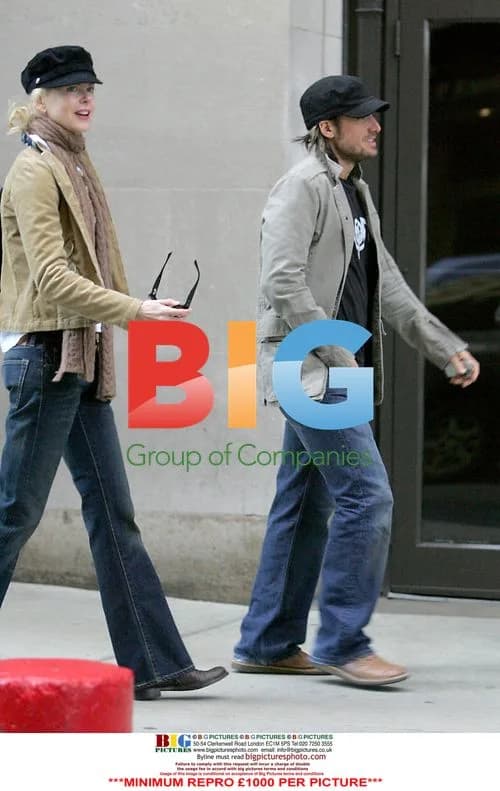 Nicole Kidman and Keith Urban in Boston