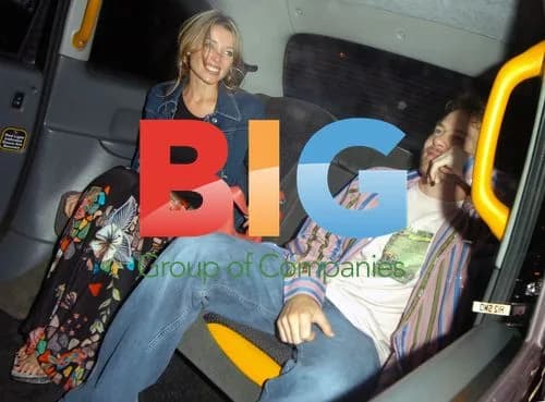 Dannii Minogue and Jacques Villeneuve