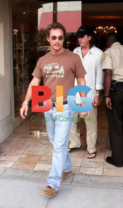 Matthew McConaughey spotted in Beverly Hills