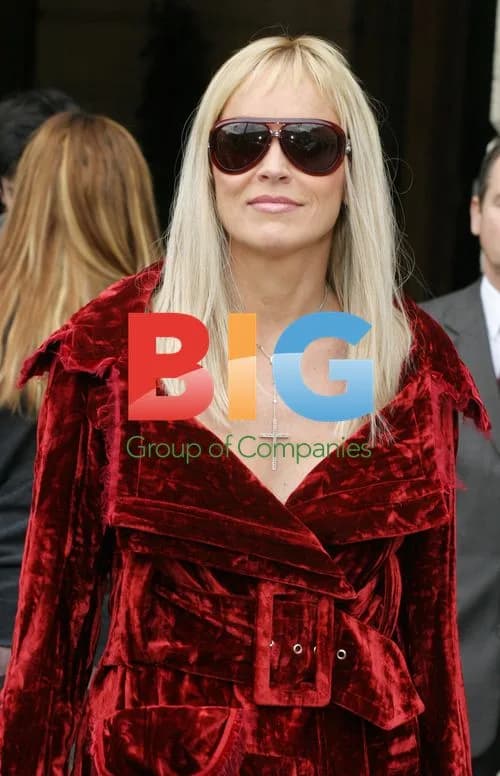 Sharon Stone Leaves Hotel in Paris