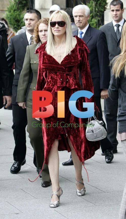 Sharon Stone Leaves Ritz Hotel in Paris