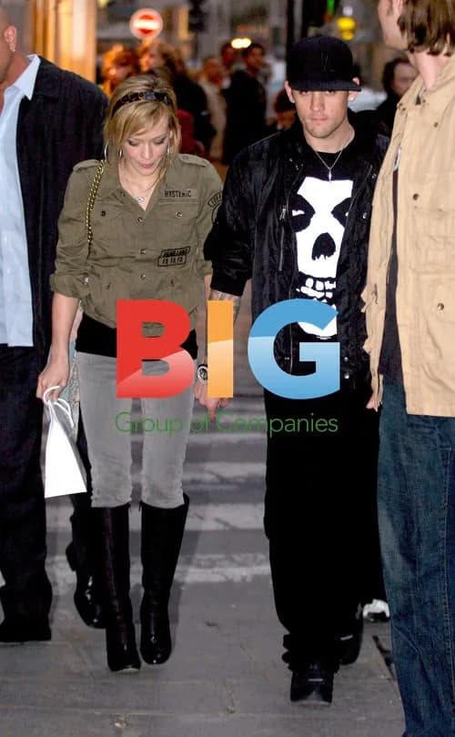 Hilary Duff and Joel Madden Shopping in Paris