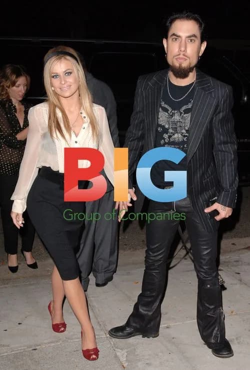 Carmen Electra and Dave Navarro at Koi Party