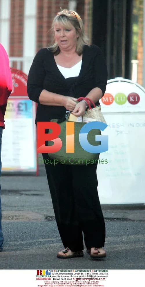 Fern Britton Enjoying Breakfast