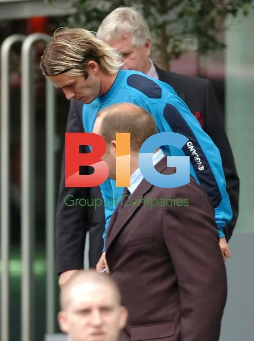 England squad leaving Lowry hotel for training