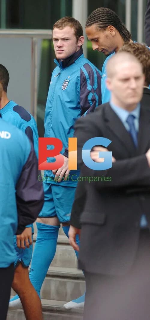 England squad leaving Lowry hotel for training