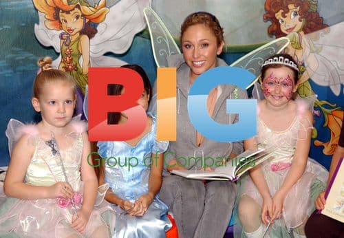 Jenny Frost at Great Ormond St Hospital