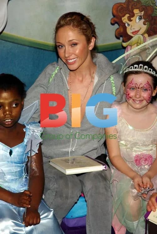 Jenny Frost at Great Ormond St Hospital