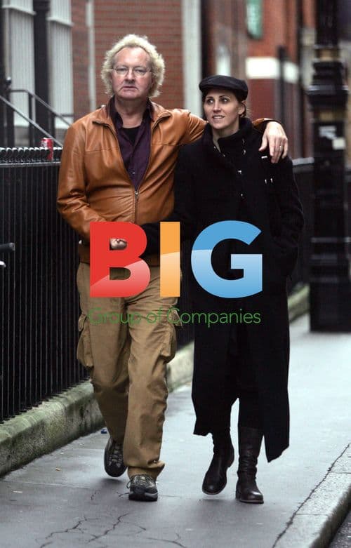 Randy Quaid and lady friend in London