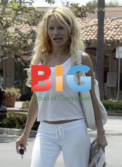 Pamela Anderson Running Errands in Malibu