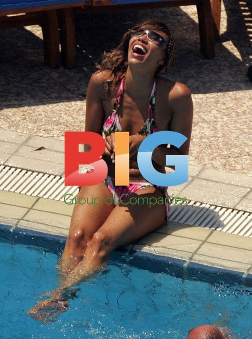 Singer Javine Relaxing at Beach