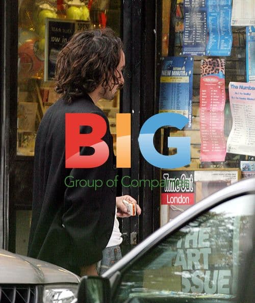 Sadie Frost's Friend Barry Smith Goes for Walk in London