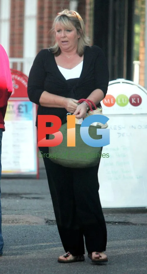 Fern Britton Enjoys Breakfast