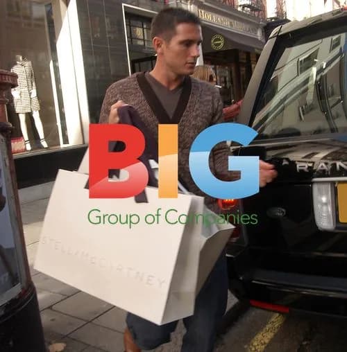 Frank Lampard and wife shopping at Stella McCartney