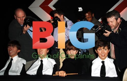 Cooper Owen Music Legends Auction Display at Madame Tussauds