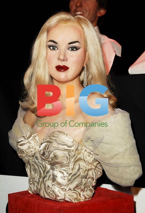 Music Legends Auction Display at Madame Tussauds