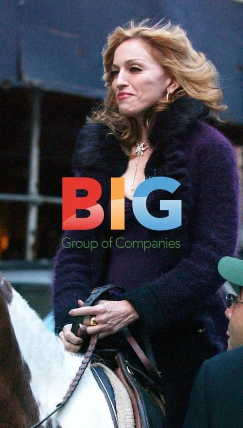 Madonna at Letterman Taping with Horse