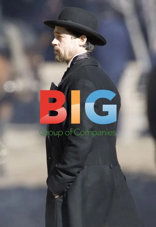 Brad Pitt on the Set of "Jesse James"