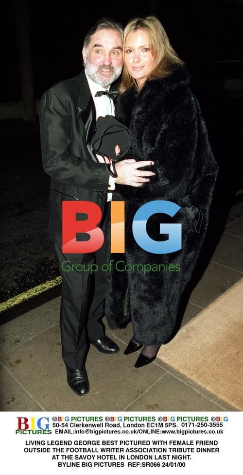 George Best at Football Writers Tribute Dinner