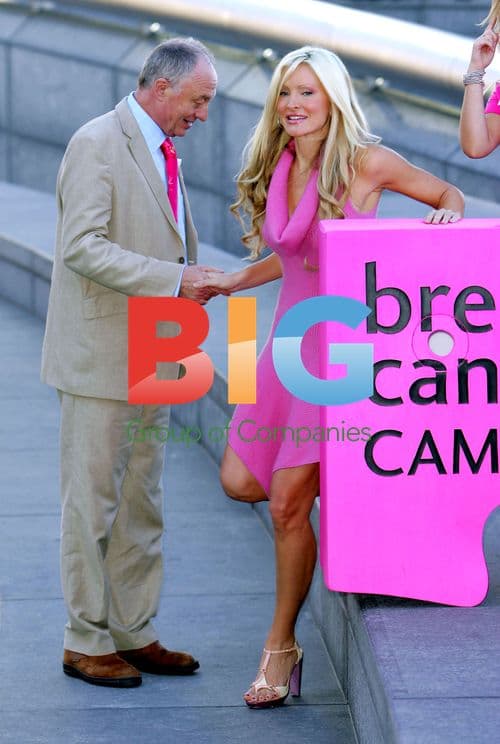 Model Caprice, London Mayor Launch Wear It Pink Day