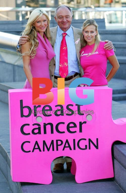 Caprice, Ken Livingstone and Lee Ann Wilson Launch "Wear It Pink" Day