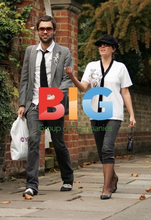 Sadie Frost Leaves Pub with Friends