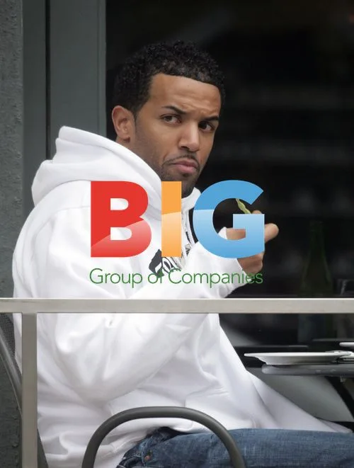 Craig David Enjoys Lunch With Friend in North London