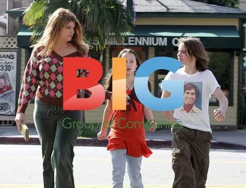 Kirstie Alley with Family in North Hollywood