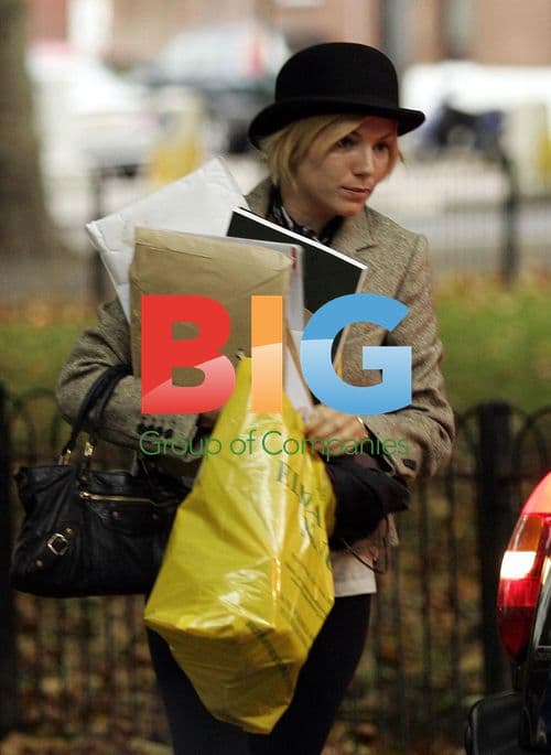 Sienna Miller Collecting Mail