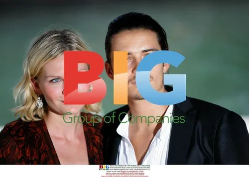 Orlando Bloom and Kirsten Dunst at Elizabethtown Press Conference