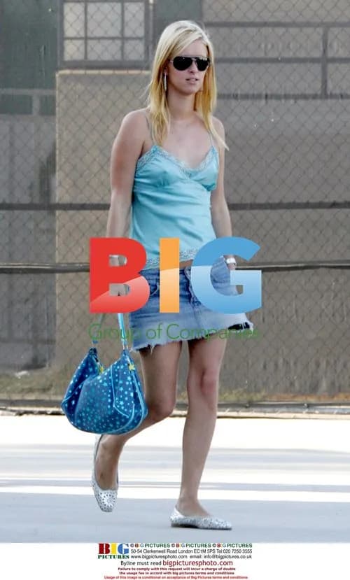 Paris and Nicky Hilton Shopping in West Hollywood