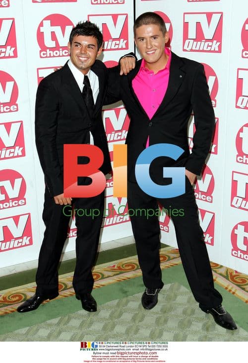 Big Brother 6 stars Anthony and Craig at TV Awards