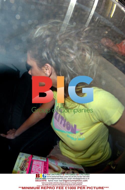 Victoria Beckham Leaves Elle Magazine Photo Shoot