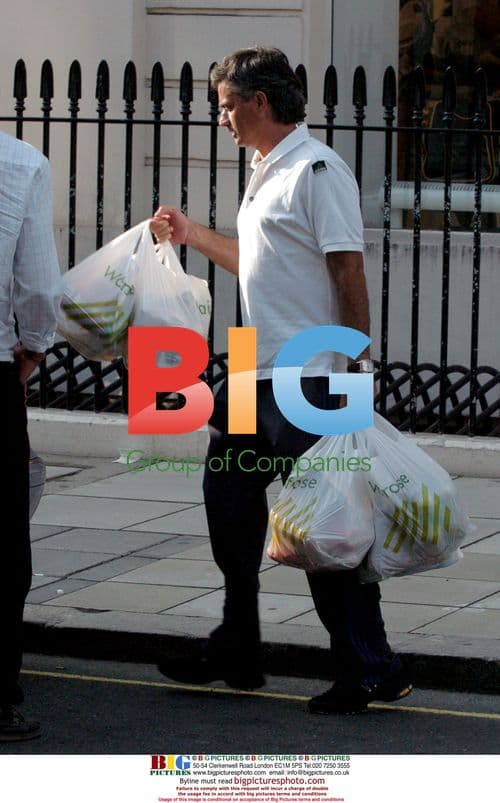 Jose Mourinho Shopping at Waitrose