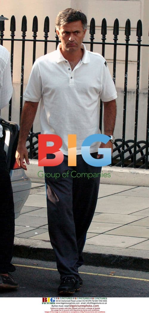 Jose Mourinho Shops for Family at Waitrose