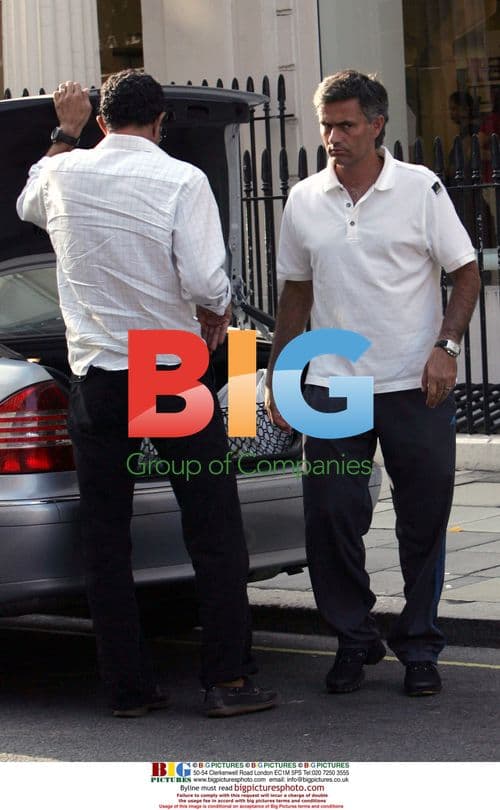 Jose Mourinho Shopping at Waitrose