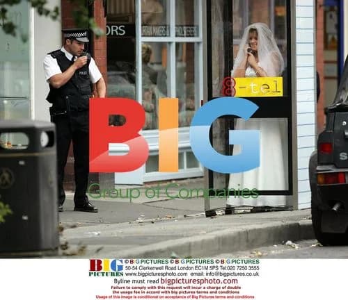 Sally Lindsay filming for Coronation Street