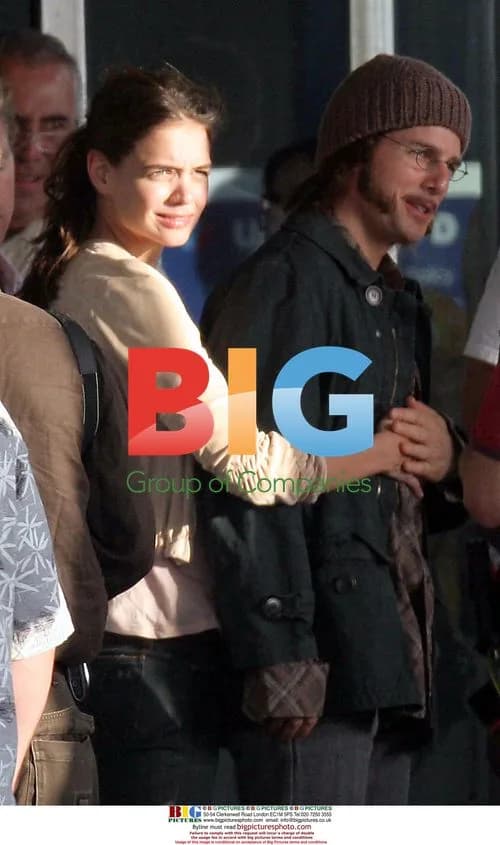 Tom Cruise and Katie Holmes on 'Mission Impossible 3' Set