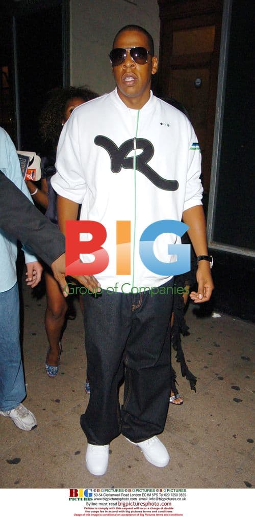 Jay Z Enjoys Night Out at London Club