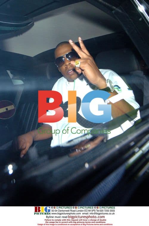 Jay Z at 'Movida' club in London