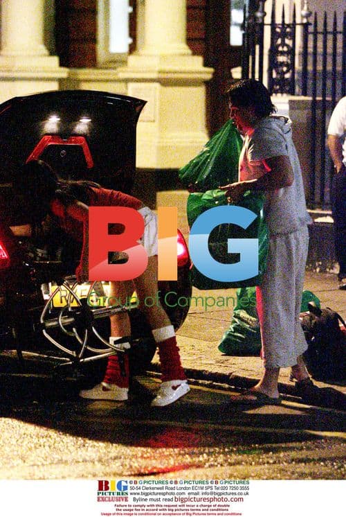 Jordan Picks Up Son Harvey from Hospital