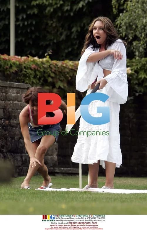 Lisa Scott Lee, Andy Scott Lee and Michelle Heaton in the Park