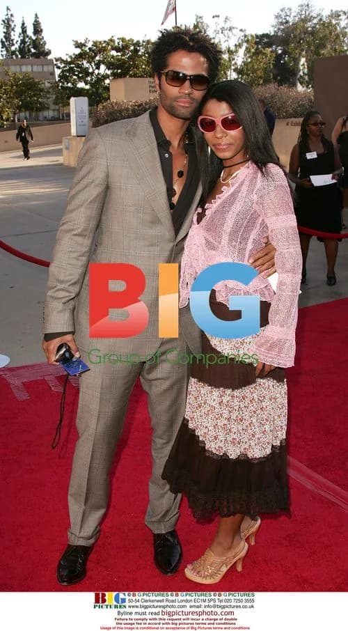 Eric Benet and daughter India at Soul Train Awards