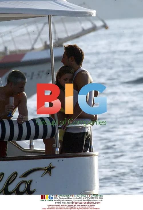 Charlotte Church and Gavin Henson on Boat
