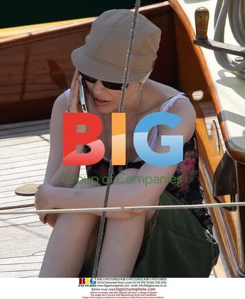 Kylie Minogue and Olivier Martinez on Corsica
