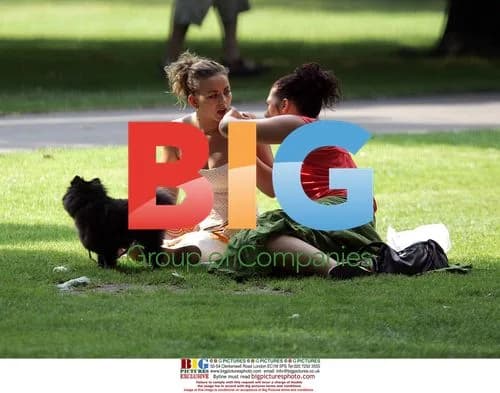 Charlotte Church Takes Dog for Walk